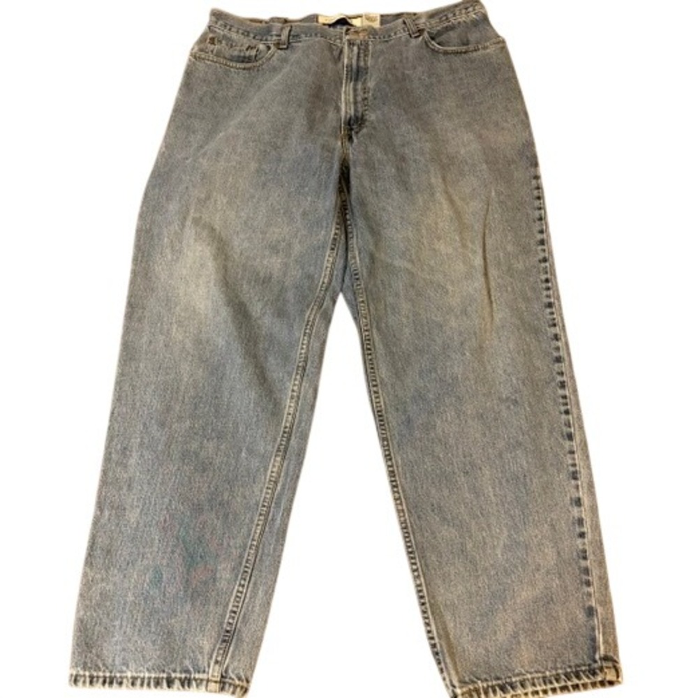 Vintage Levi's 560 Jeans Mens 42x32 Light Wash Comfort Fit Tapered Leg Denim